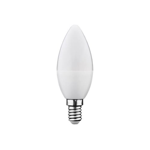 Žárovka LED E14 6W C37 bílá teplá GETI SAMSUNG čip