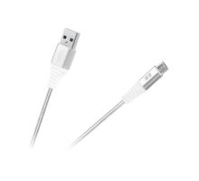 Kábel REBEL USB/Micro USB RB-6000-050-W 0,5m biely Kábel REBEL USB/Micro USB RB-6000-050-W 0,5m biely