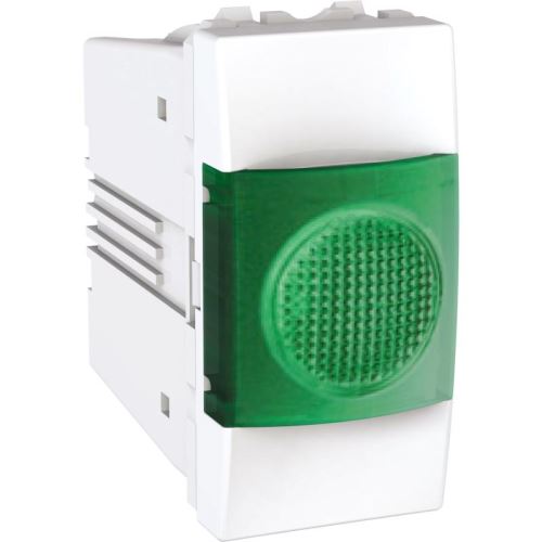 Color kontrolka indikační zelená 1-modulová Polar
