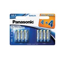Baterie AA (R6) alkalická PANASONIC Evolta 8ks / blistr Baterie AA (R6) alkalická PANASONIC Evolta 8ks / blistr