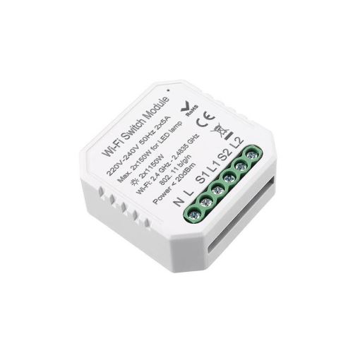 Smart ovládač osvetlenia IMMAX NEO 07516L 2-kanálový WiFi Tuya