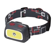 Čelovka na 3 × AAA, 1 × COB + 1 × CREE XPG LED