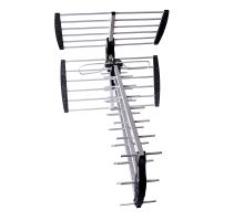 Solight venkovní DVB-T anténa, 17dB, UHF, 21. - 60. kanál, LTE/4G filtr (1)