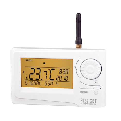 Termostat PT32 GST / vstavané. GSM MODUL /
