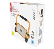 LED reflektor ACCO nabíjecí přenosný, 20 W studená bílá (1)