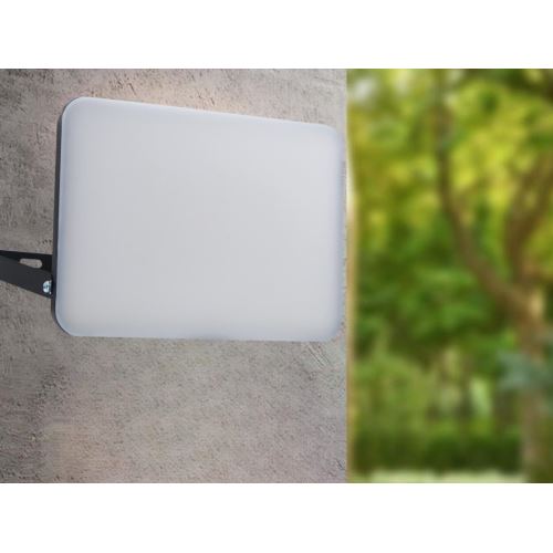 Venkovní černý LED reflektor 100W / 4000K - LF7025