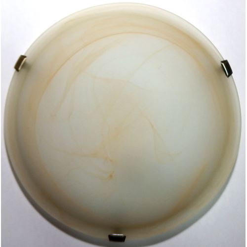 Svítidlo OPTIMA 30 (41120) mosazný úchyt, béžové sklo