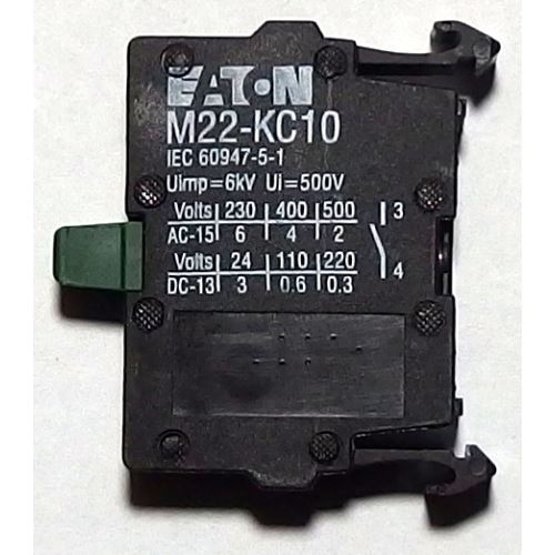 Spínací kontakt M22-KC10 EATON