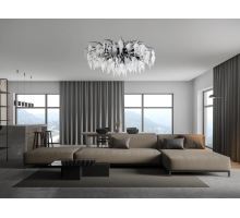 Luxusný stropný krištáľový luster 12 x G9 - CA043/800C (4)