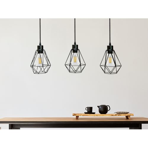 Svietidlo kovové 3 x E27 - ME0012-3
