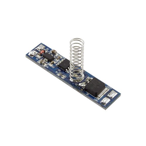 Stmievač pre LED pásiky dotykový do profilu, 8A, 12 / 24V, plynulá regulácia