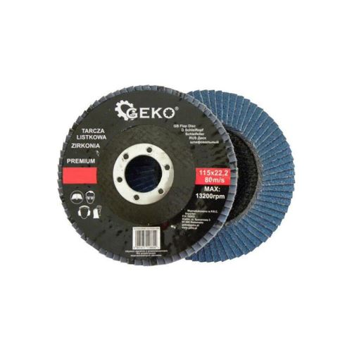 Kotouč lamelový 125mm P80 GEKO G78513