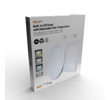 Solight LED mini panel CCT, podhledový, 18W, 1530lm, 3000K, 4000K, 6000K, čtvercový (6)