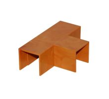 kryt LV 18x18 odbočný, světlé dřevo, MALPRO kryt LV 18x18 odbočný, světlé dřevo, MALPRO
