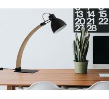 Stolová lampa z masívneho dreva E27/60W - WRE161 Stolová lampa z masívneho dreva E27/60W - WRE161