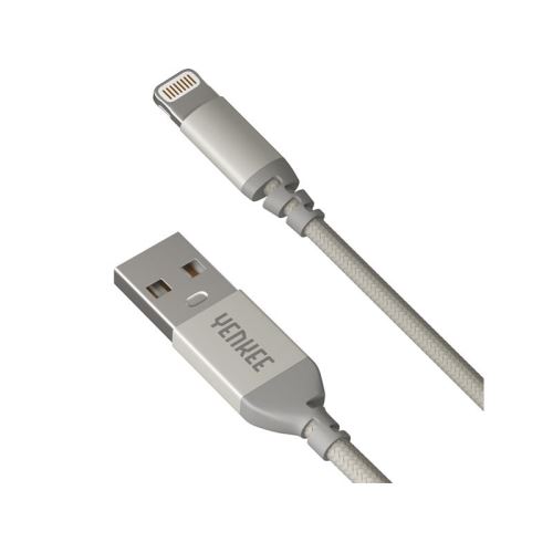 Kábel YENKEE YCU 612 SR USB/Lightning 2m strieborný