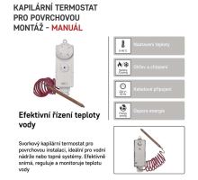 Termostat s kapilárovým čidlom EMOS T80F (1)