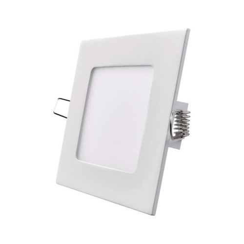 LED panel 120 × 120, štvorcový zabudovateľný biely, 6W neutrálne b.