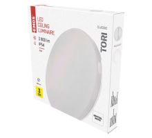 LED přisazené svítidlo TORI, kruhové bílé 36W neutrální b., IP54