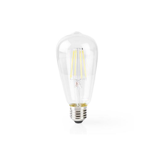 Smart LED žiarovka E27 5W teplá biela NEDIS WIFILF10WTST64 WiFi Tuya