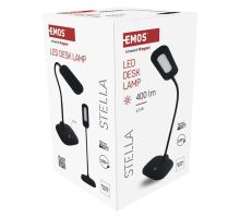 LED stolná lampa STELLA, čierna (13)