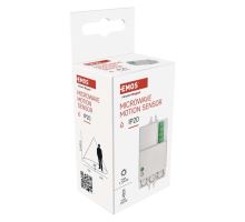 MW senzor (pohybové čidlo) IP20 B 1200W biely (8)