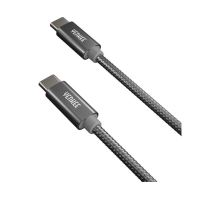 Kabel YENKEE YCU C102 SR USB-C/USB-C 2.0 2m Silver Kabel YENKEE YCU C102 SR USB-C/USB-C 2.0 2m Silver