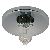 00825 Svítidlo podhled. bodové 10W - matný chrom 00825 Svítidlo podhled. bodové 10W - matný chrom