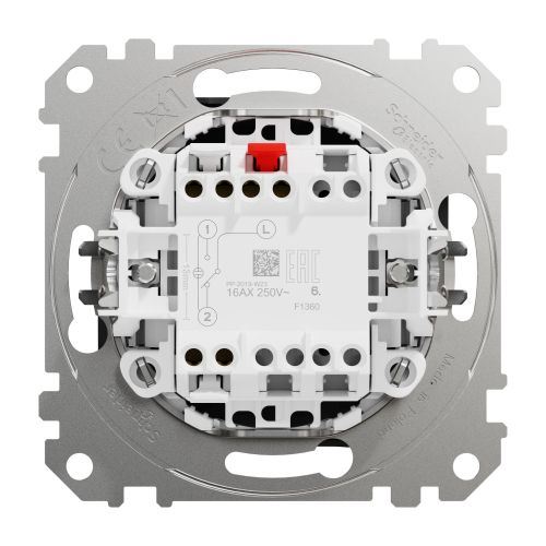 Sedna Design spínač 6 bezšroubový 16A antracit