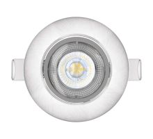 LED bodové svítidlo Exclusive stříbrné, 5W teplá bílá (5)