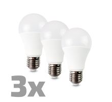 ECOLUX LED žárovka 3-pack, klasický tvar, 10W, E27, 3000K, 270°, 810lm, 3ks v balení ECOLUX LED žárovka 3-pack, klasický tvar, 10W, E27, 3000K, 270°, 810lm, 3ks v balení
