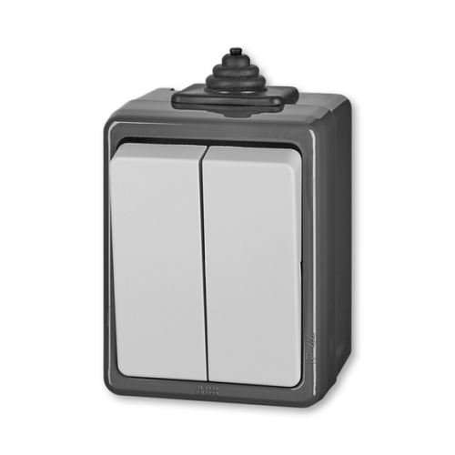 Přepínač Praktik sériový IP 44 ABB 3553-05929 S