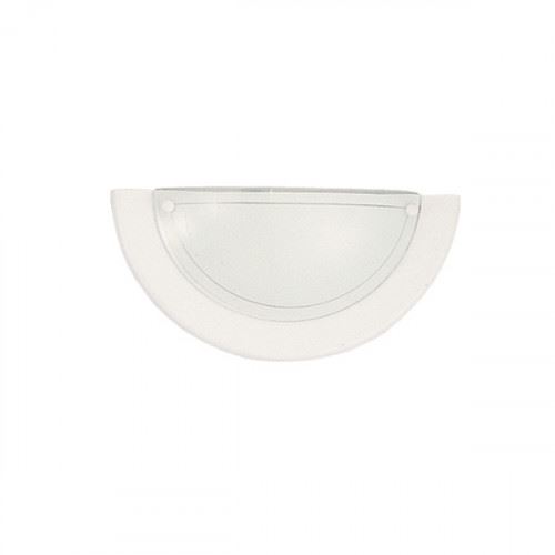 nástěnné svítidlo ARCO E27 60W 1/2 bílé ARG-41111/N-BI