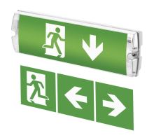 LED Núdzové svietidlo 3W 3h IP65