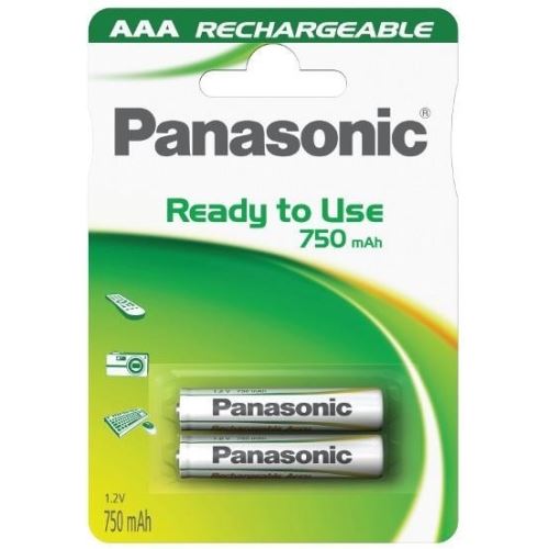 Panasonic Ready to Use 750mAh (AAA) 1,2V batérie