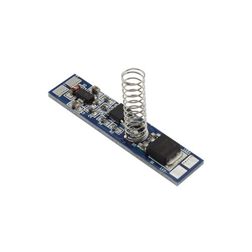 Spínač pro LED pásky dotykový do profilu, 8A, 12/24V, ON - OFF