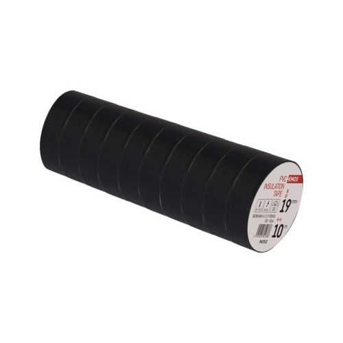 Izolačná páska PVC 19mm / 10m čierna