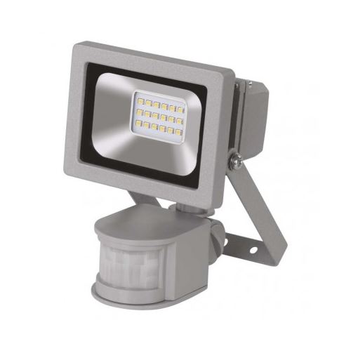 LED reflektor PROFI s PIR, 10W neutrálna biela