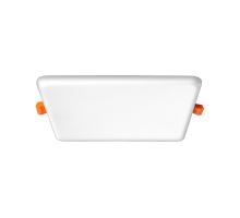 LED Downlight SQUARE vstavané hranaté LED svietidlo IP66 12W DIM stmievateľné - teplá biela LED Downlight SQUARE vstavané hranaté LED svietidlo IP66 12W DIM stmievateľné - teplá biela