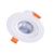 Solight LED podhledové světlo bodové, 5W, 400lm, 4000K, kulaté, bílé Solight LED podhledové světlo bodové, 5W, 400lm, 4000K, kulaté, bílé
