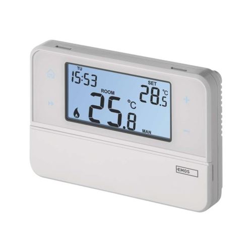 Izbový termostat s komunikáciou OpenTherm, drôtový, P5606OT