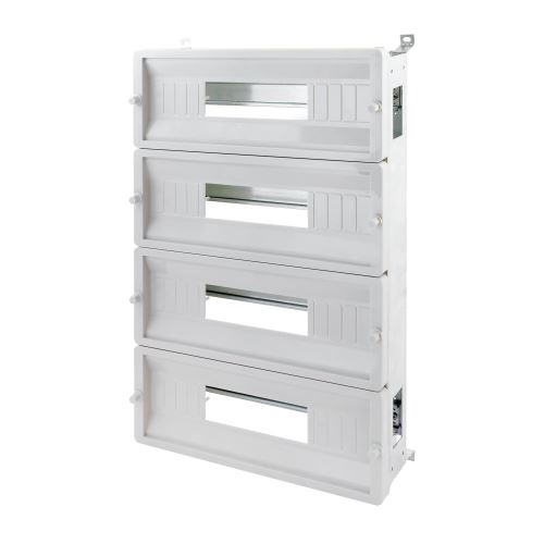 Montážny rám I-39146 pre DIN lištu s modul. krytom pre 39146 MAGNA IP65, 4x 16mod.