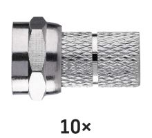 Konektor F vidlica pre koax CB113 (4)