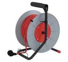 PVC prodlužovací kabel na bubnu - 4 zásuvky 25m 1mm (13)