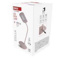 LED stolní lampa STELLA, růžová (3)