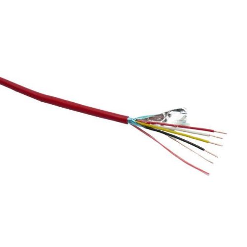 kabel JYSTY 2x2x0,8 rudý