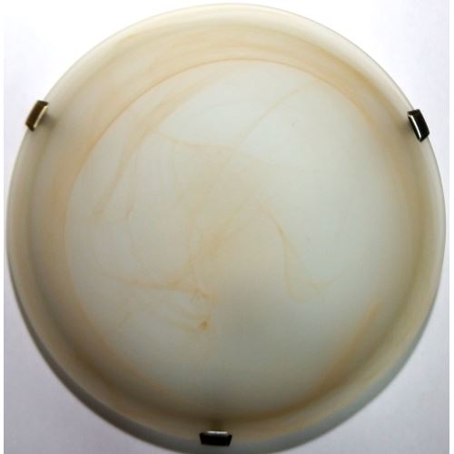 Svítidlo OPTIMA 40 (41120) mosazný úchyt, béžové sklo