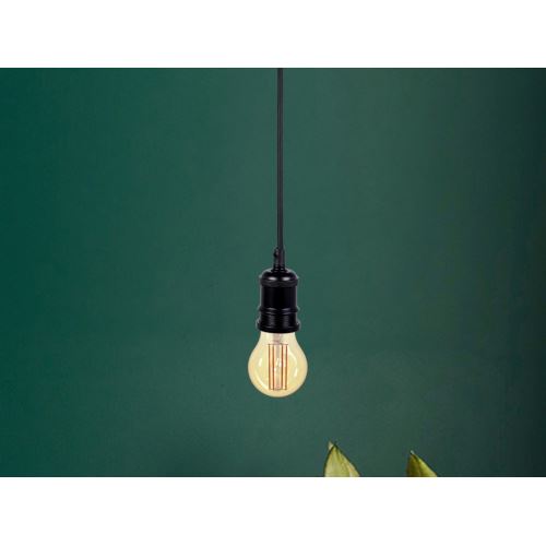 Objímka E27/1m/čierna - BH602B