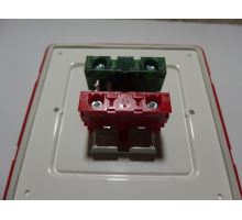 Skříň GW42201 IP55 požární tlačítko s kontakty 1NA+1NC Gewiss (4)