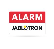 SAM-252.10 - samolepka ALARM 80x50mm SAM-252.10 - samolepka ALARM 80x50mm